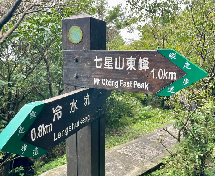 七星公園1K就到東峰