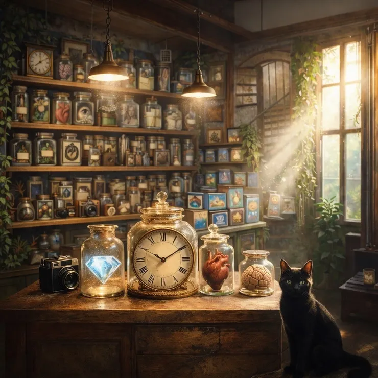 眼花繚亂的標本室