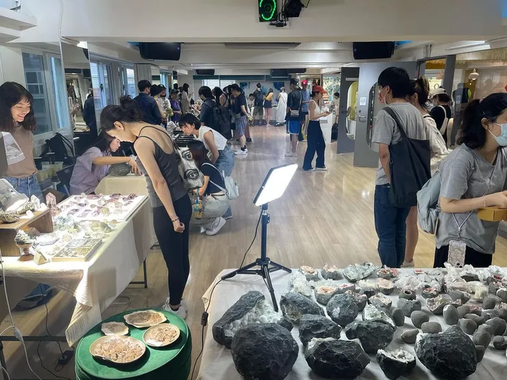 參觀人逛得開心我們也很開心