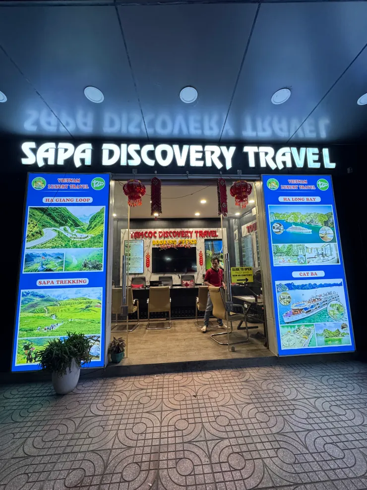 Sapa discovery travel門口照片（沒有業配）