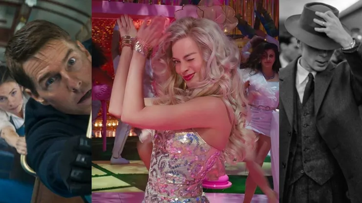 《不可能的任務 致命清算:第一章》、《芭比》、《奧本海默》