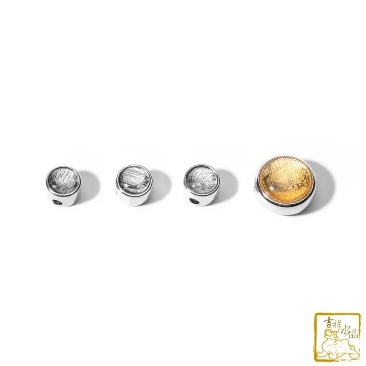 鎳鐵隕石-天鐵隕石厚圓片(無鍊子) / 兩款可挑