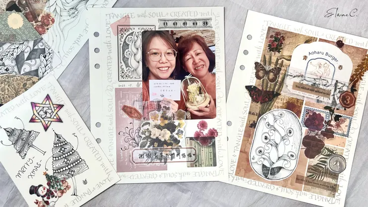 $1,200元, 3hr, 含紙張與共用筆具&素材。