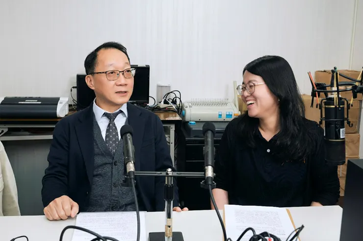 （圖說：當與被輔導者有一個對焦談話之後，常常會幫助對方講出內在生命的真正的想法，也感受到上帝的引導，逐漸地找到那個出路。）