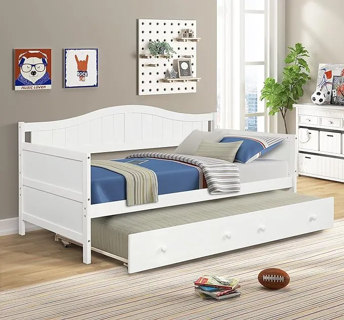 Twin Size Daybed Frame with Trundle