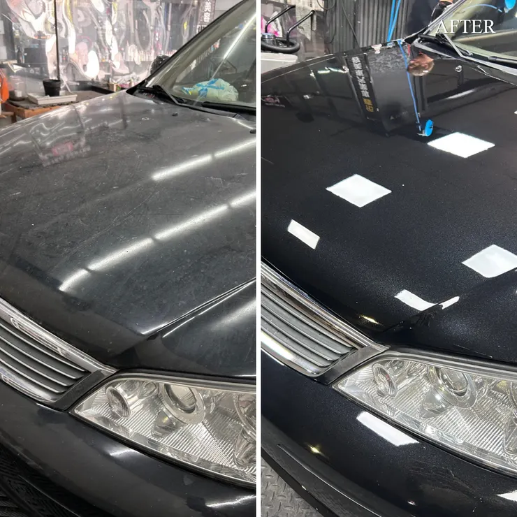 台南汽車美容大禮包!送我爸的過年紅包!老車變靚車,佑鑫車體鍍
