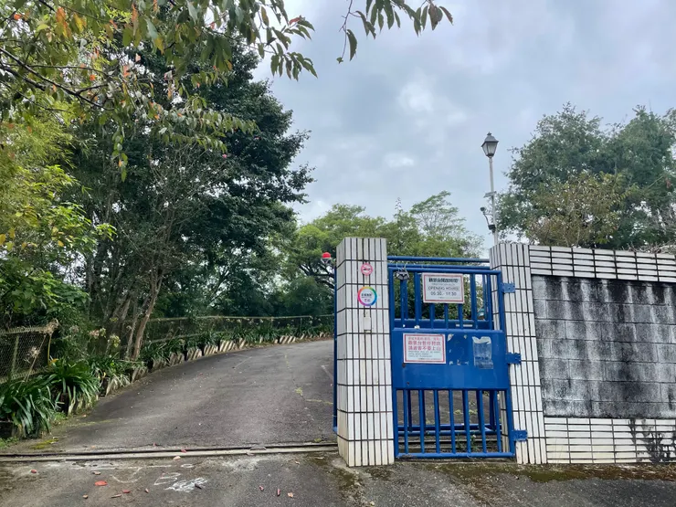 中央氣象站的門口