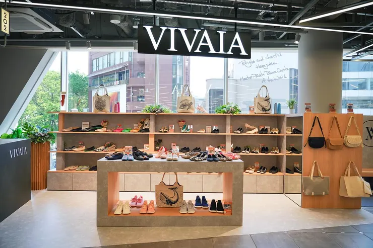 VIVAIA在東京Tokyu Plaza的實體店面