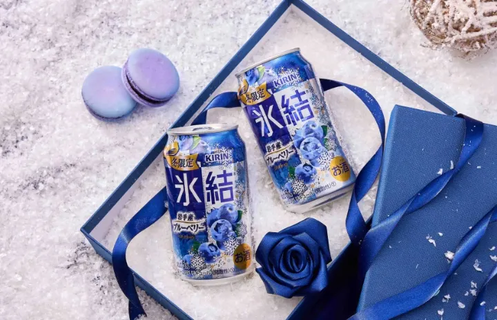 KIRIN冰結調酒–岩手藍莓。