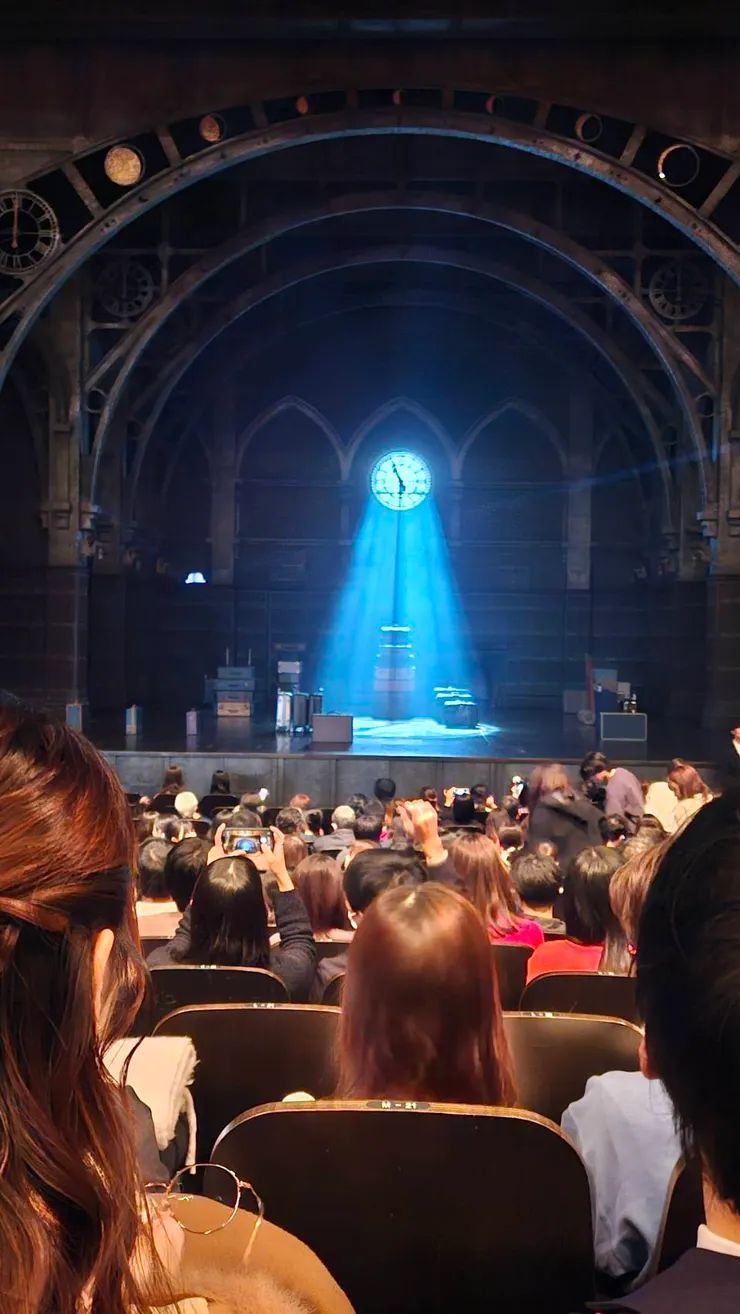 二刷努力前進，S plus 席   一樓O列21號視野 