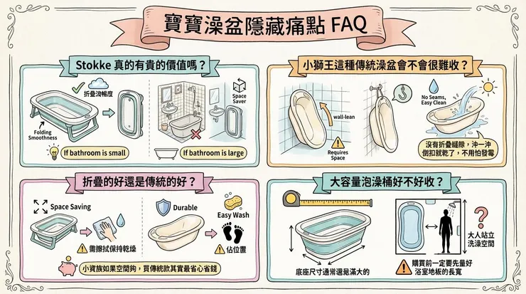 寶寶澡盆隱藏痛點 FAQ