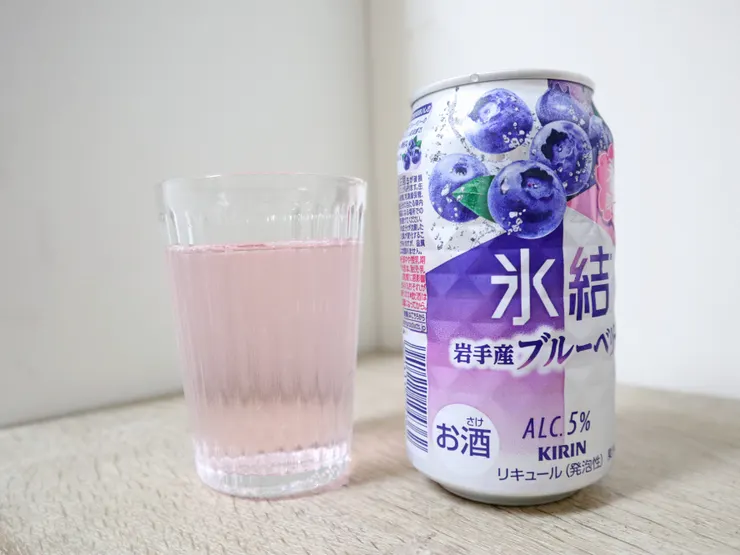 KIRIN冰結調酒–岩手藍莓。