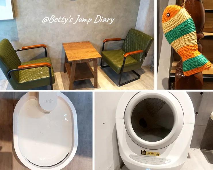 ▲踏踏咖啡x養憩動物血液中心-1F/圖片來源：Betty's Jump Diary