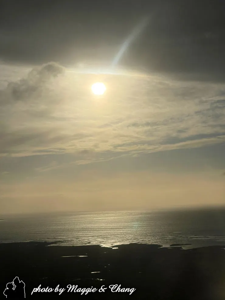 到達冰島已經是黃昏時刻