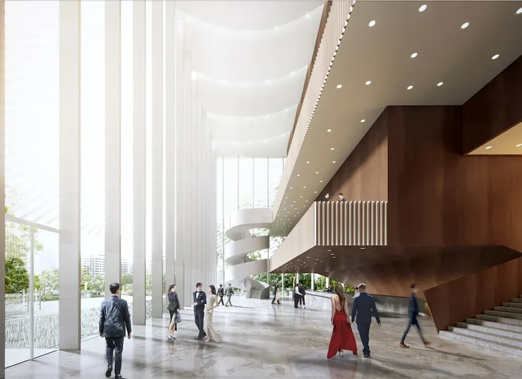 Render AI BIM örneğinde stil ve malzeme yönlendirmesi için kullanılan referans görsel