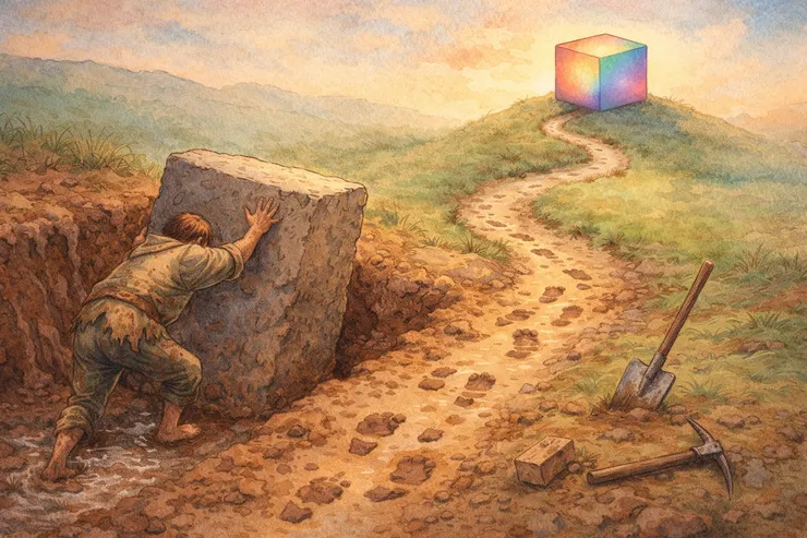 拿別人成熟的UI人生來和自己依然混亂的UX人生比較