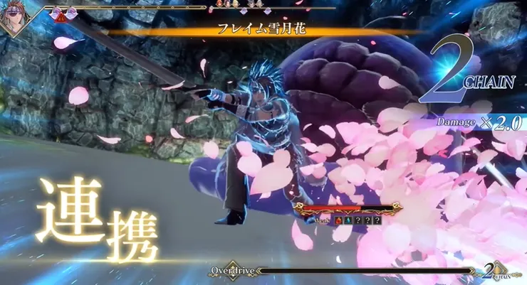 透過連攜攻擊，將累積的力量一口氣釋放。