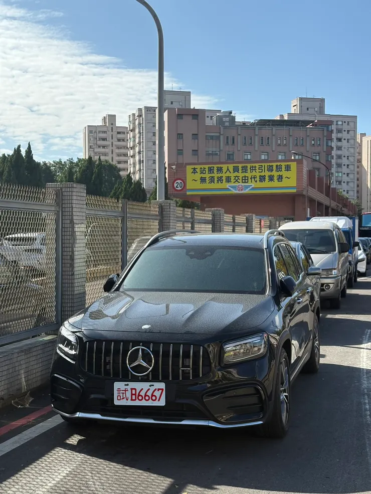 GLB35韓規外匯車監理站驗車