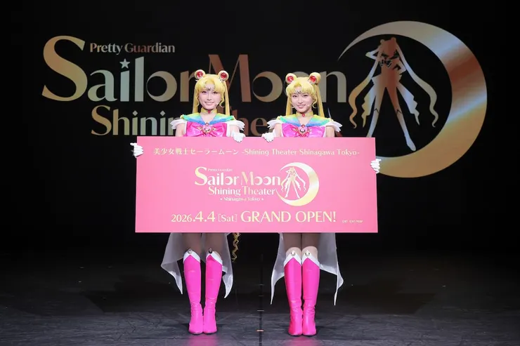 圖說:「美少女戰士 -Shining Theater Shinagawa Tokyo-」已於4月4日正式開幕。(圖/業者提供)