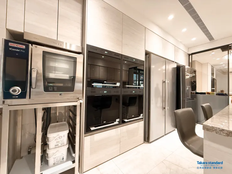 超強機能廚房takara電器櫃-x-開放式廚房