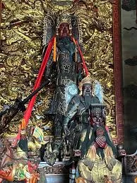 站姿的關聖帝君（圖片來源：Facebook)