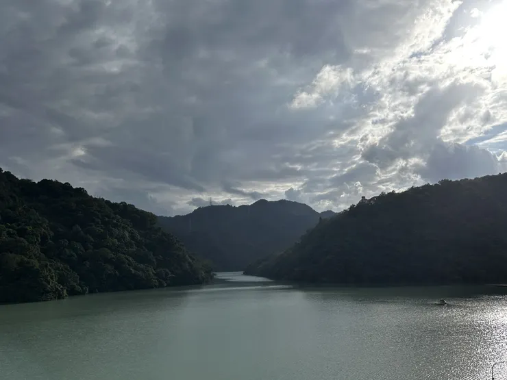 石門水庫高點景色