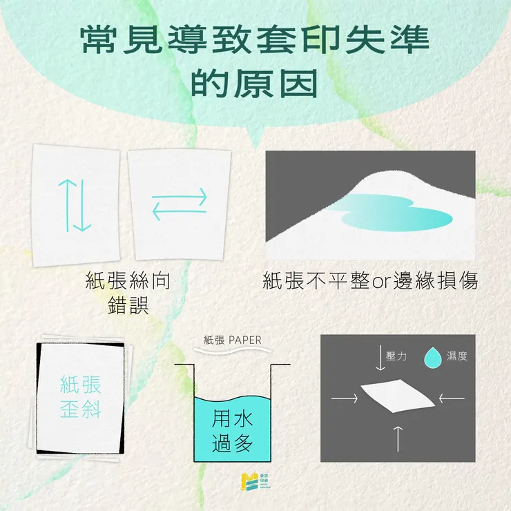 為什麼會有色邊？套印失準帶來的視覺瑕疵 - 常見導致套印失準的原因