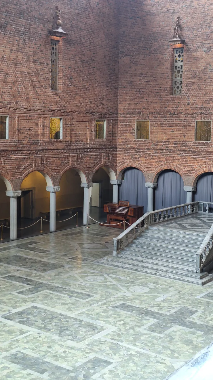 俯瞰宴會廳有記號