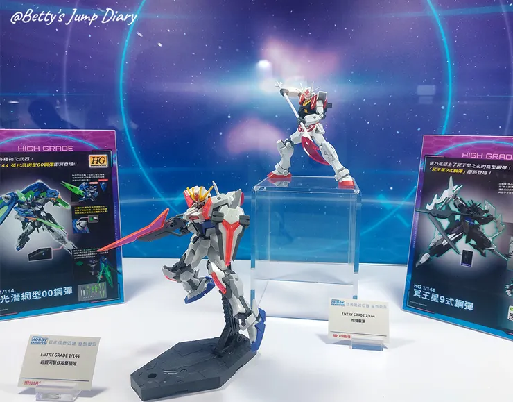 ▲2023萬代組裝模型巡迴特展-台中場/圖片來源:Betty's Jump Diary