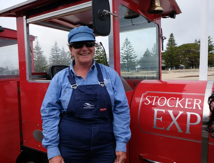 車長是位可愛的大媽