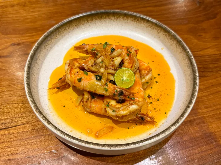 西班牙香蒜油蝦   360元