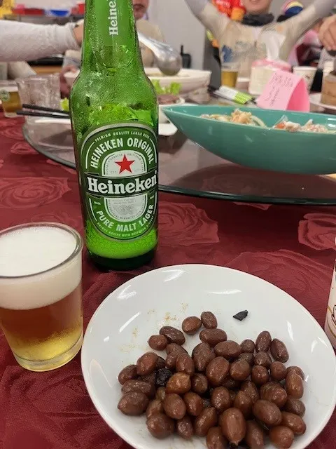 昨晚的土豆變成中午的下酒菜