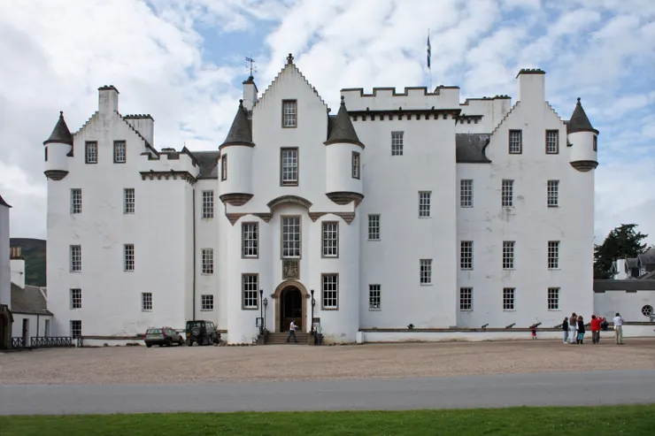 布萊爾城堡 ( Blair Castle ) ，此照片取自 WIKI 分享