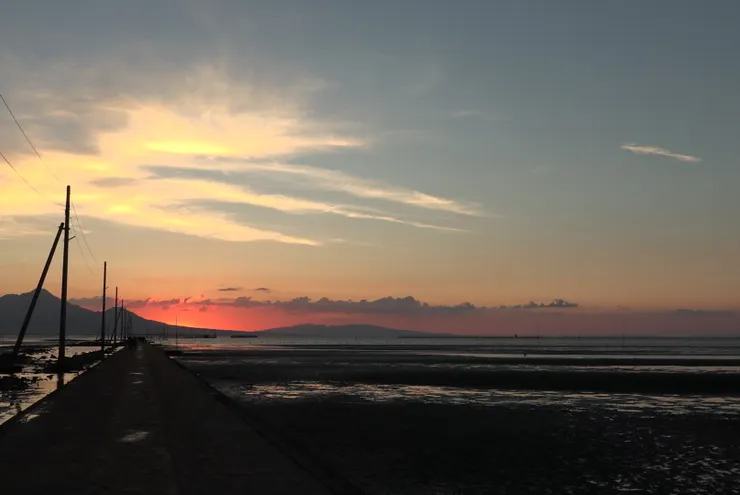 到這裡的時候已經是接近日落的時候