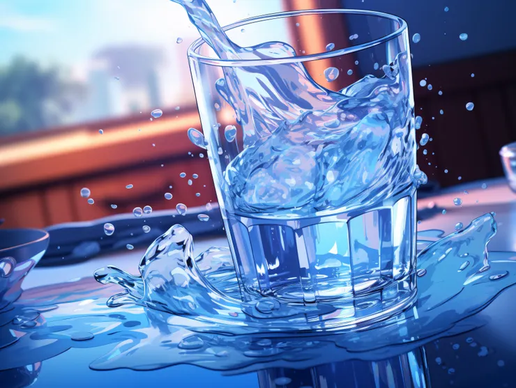 每天喝足水，保持肌膚水潤，避免細紋