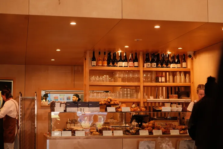 擺滿Pastry的櫃檯區