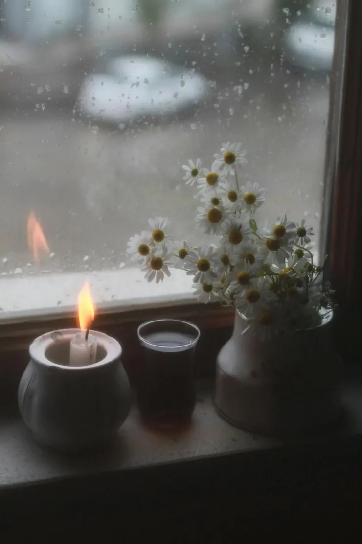 　　「外頭滂沱，內心安然，一盞燈火，就是世界的溫柔。」