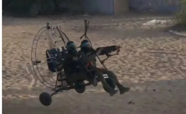 據說這台突襲機大多數的部件都是來自於中國