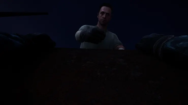 這邊可以選擇自己爬或是請浮士德幫拉一下，我是選自己爬