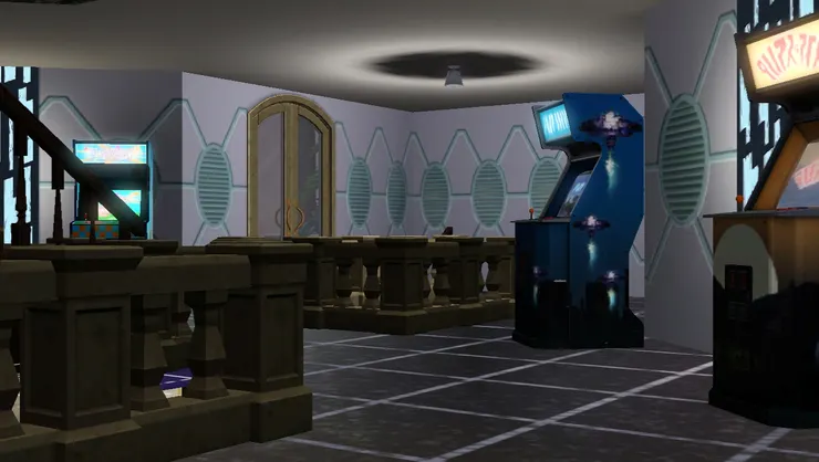 那邊可能是天井。