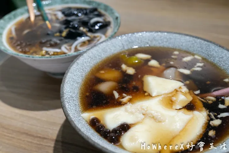 好吃的豆花、米苔目（圖片截圖於網路）