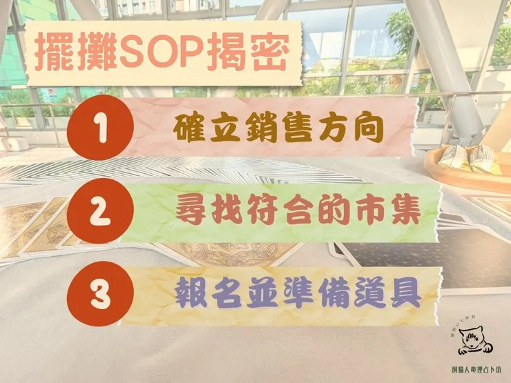 揭密擺攤SOP