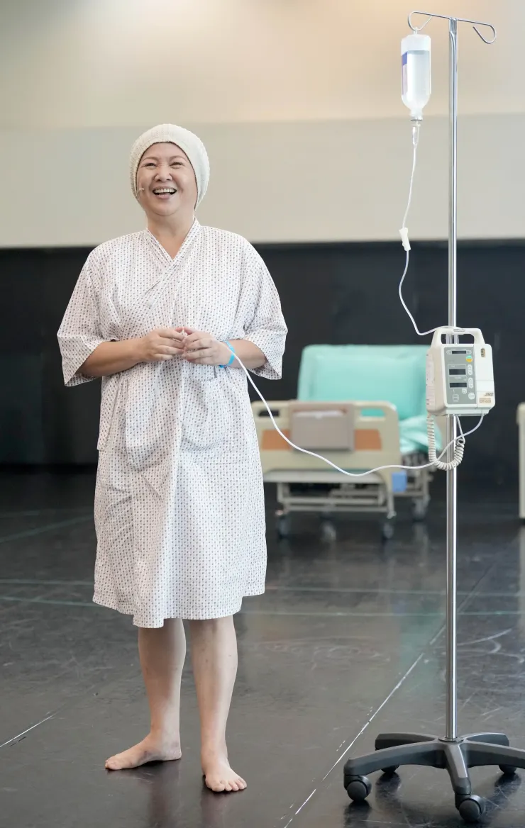 主角王琄 一戲到底，兩個小時無休息的精彩演出 攝影：張大魯