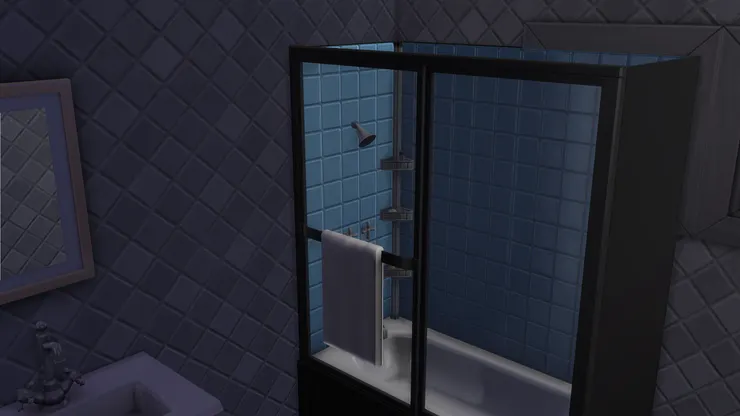 這個可以說是哥哥的洗手間,所以較男性化。