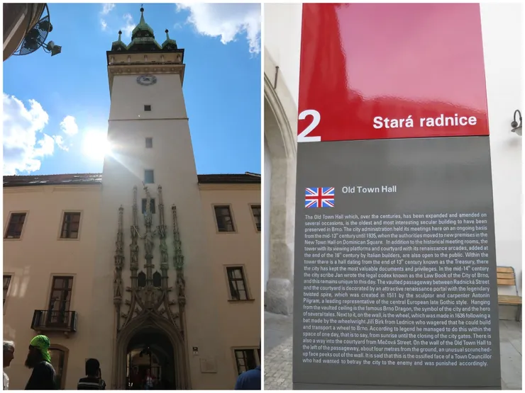 藏身在小巷弄中的舊市政廳，很難拍到全貌