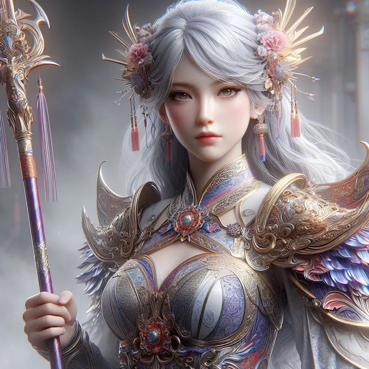 威風凜凜的戰鬥織女,為了愛情及事業而奮鬥!