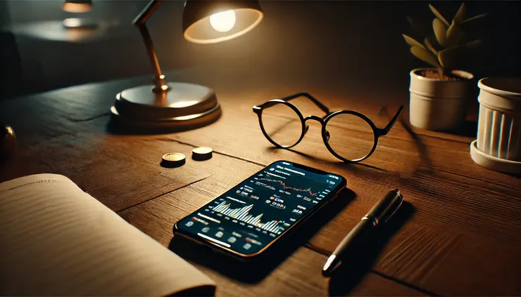 有時候我什麼也不做，只是打開帳戶看一眼。不是為了安定，是為了記得：我還有點選擇權。