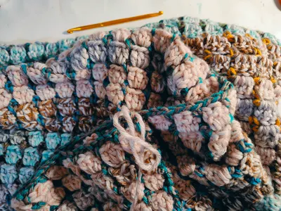 給自己織條毛毯