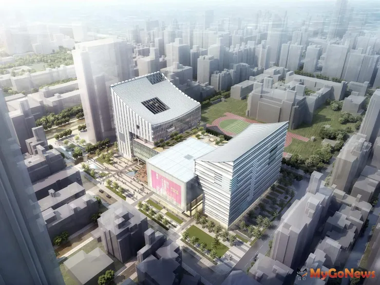 臺北市預訂於2030年新落成的臺北音樂廳與圖書總館(「音圖中心」)