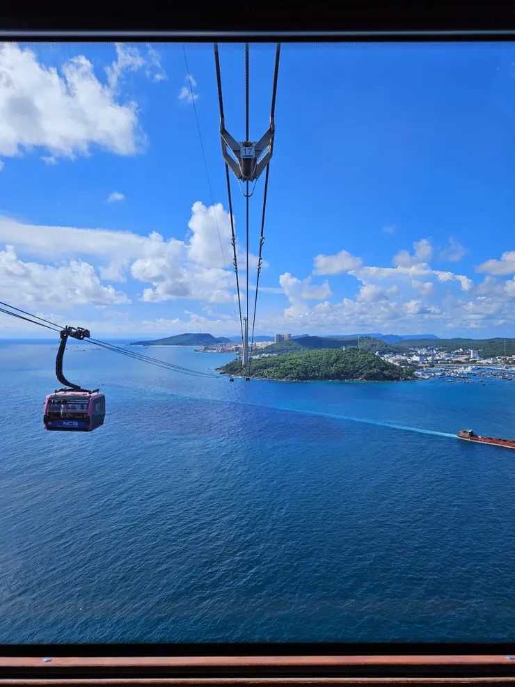 富國島 世界最長跨海纜車